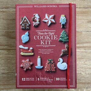WILLIAMS SONOMA COOKIE KIT Twas the Night Before Christmas Holiday Cookie Cutter